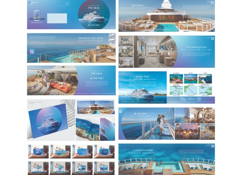 Norwegian Cruise Line Inhouse Agency Prima Direct Mail + AR Experience