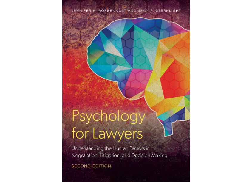 Psychology for Lawyers Book Design by American Bar Association/ABA Creative Group