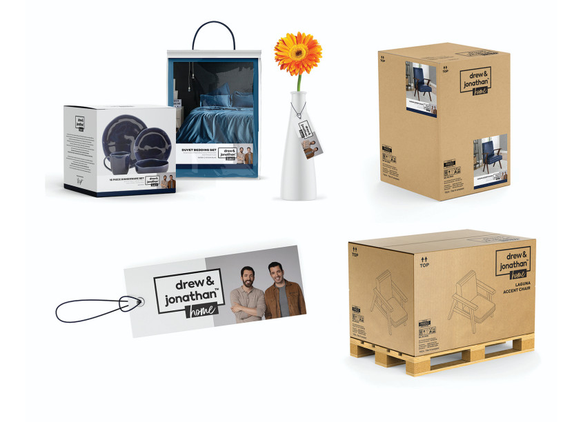 Drew & Jonathan Home Packaging System by SmashBrand