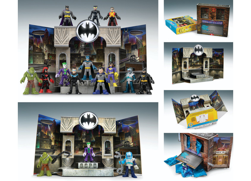Imaginext Pop Up Gotham Play Set by fisher-price
