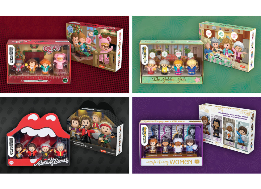Little People Collector (Rolling Stones, Inspiring Women, A Christmas Story, Golden Girls) by fisher-price