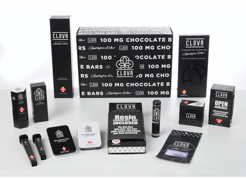 CLOVR Packaging Design by Blue Dart Ventures