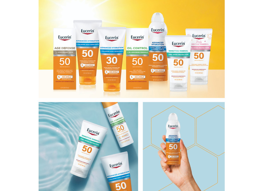 Eucerin Sun Package Design by Eleven