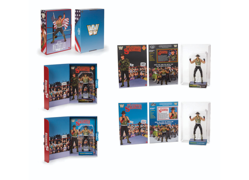 WWE Sgt. Slaughter Comic Con 2021 Exclusive by Mattel Inc.