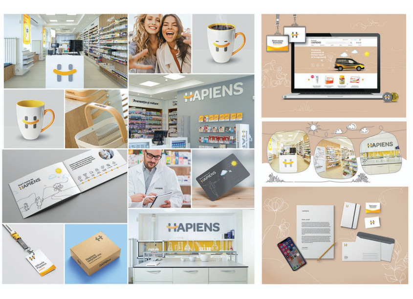Hapiens Corporate Branding by Ampro Brand Charter