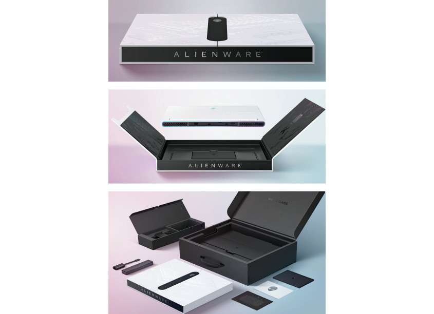 Alienware X Series Packaging by Dell Technologies, Experience Innovation Group
