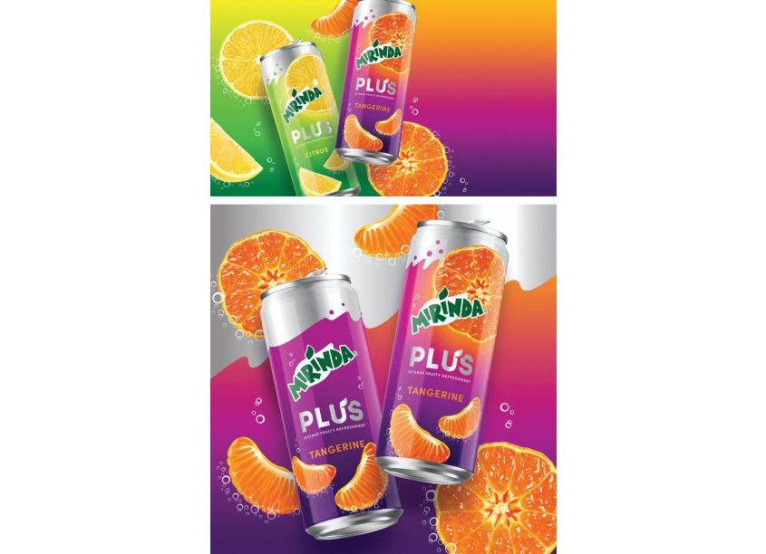 PepsiCo Design & Innovation Mirinda Plus Real Juice Design