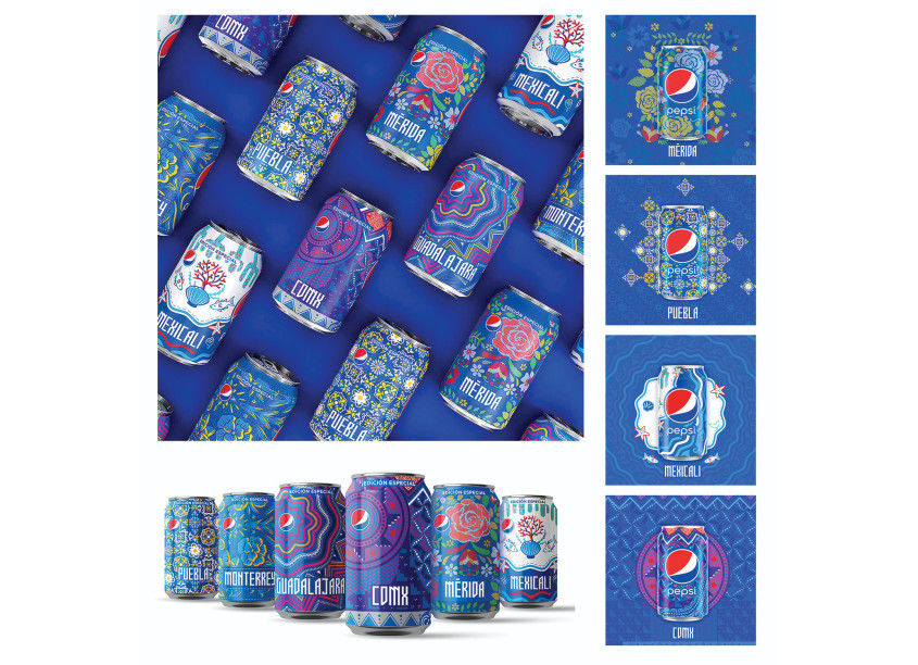 PepsiCo Design & Innovation Pepsi Culture Can LTO - Mexico
