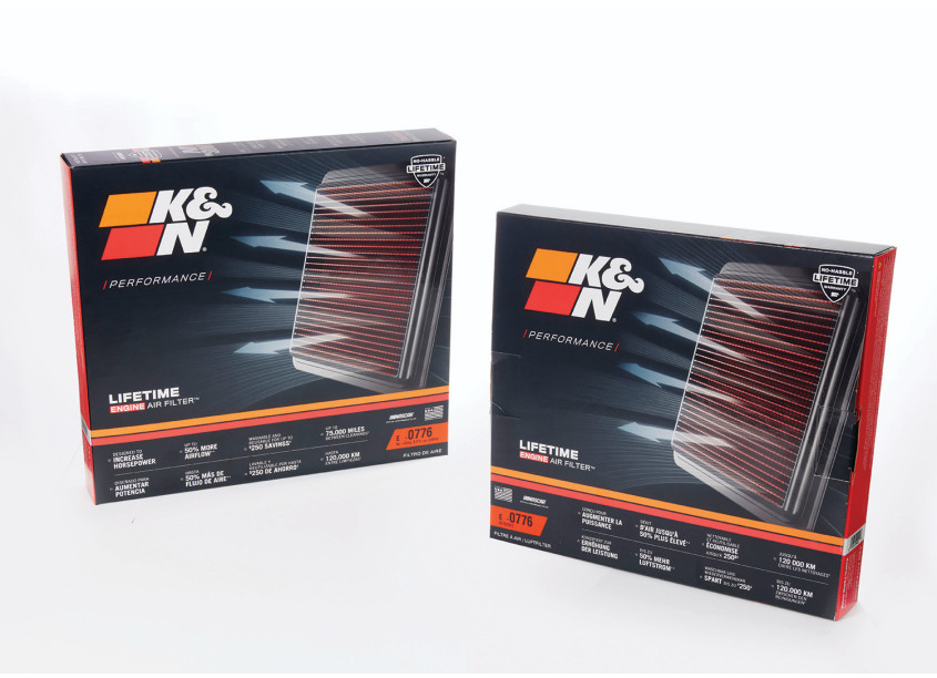 K&N Air Filter Packaging Reimagined by K&N Engineering, Inc.