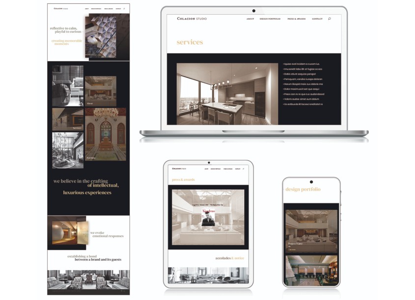 Lentini Design & Marketing, Inc. UI Redesign & Website Rebuild