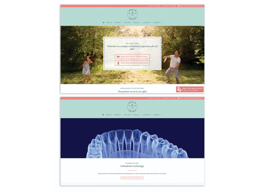 Hello Ortho Website by Test Monki