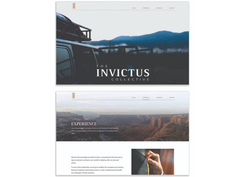 The Invictus Collective Website by Leibowitz